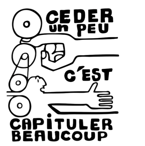 céder un peu, c’est capituler beaucoup